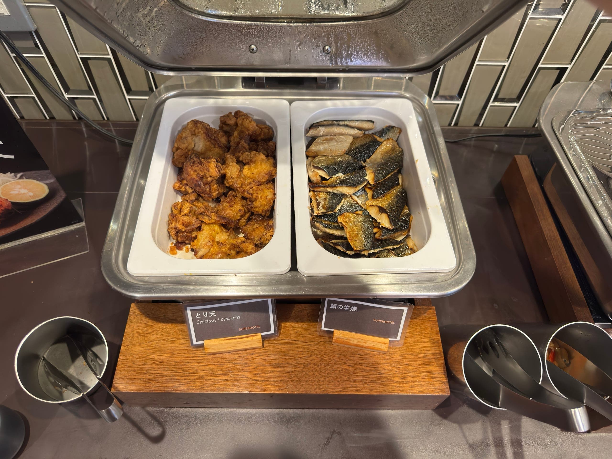Buffet line