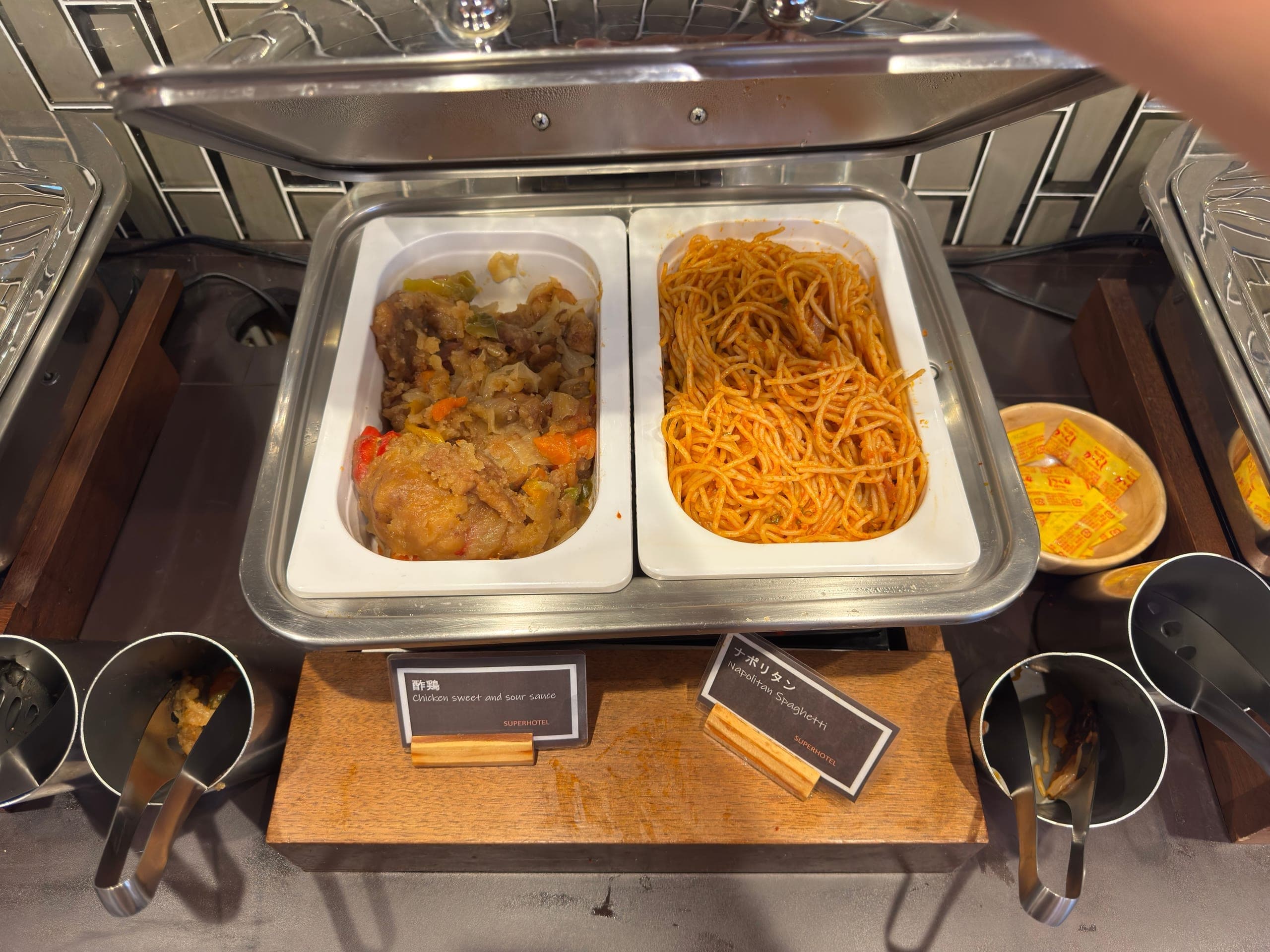 Buffet line